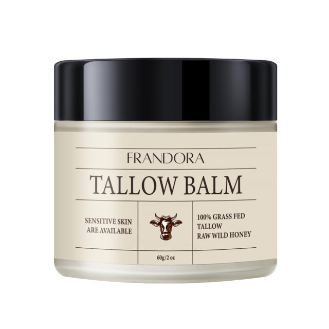 FRANDORA Beef Tallow and STF9 Honey Balm for Skin, AllNatural