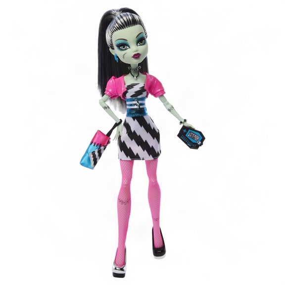 Monster High Dawn of the Dance Frankie Stein Reproduction Doll with Photos and Invite Accessories
