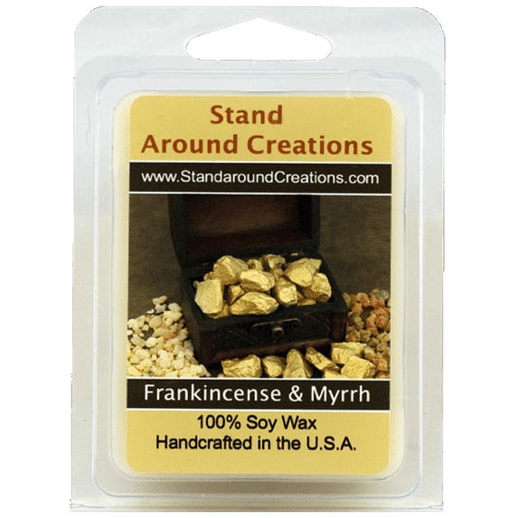 FRANKINCENSE & MYRRH WAX MELT 3-OZ.
