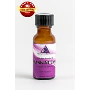 FRANKINCENSE / OLIBANUM ESSENTIAL OIL ORGANIC GLASS BOTTLE PURE 0.5 OZ, 15 ml