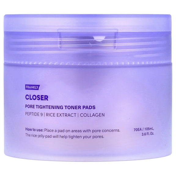 Frankly Closer Pore Tightening Toner Pads, 70 Pads, 3.6 fl oz (105 ml)