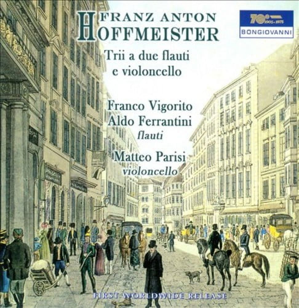 FRANZ ANTON HOFFMEISTER: TRII A DUE FLAUTI E VIOLONCELLO