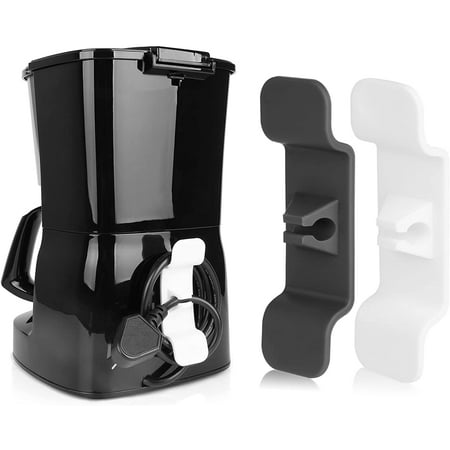 FRAPOW Cord Winder Adhesive Stick On 2Pcs Cord Organizer Management for Home/Kitchen Appliances