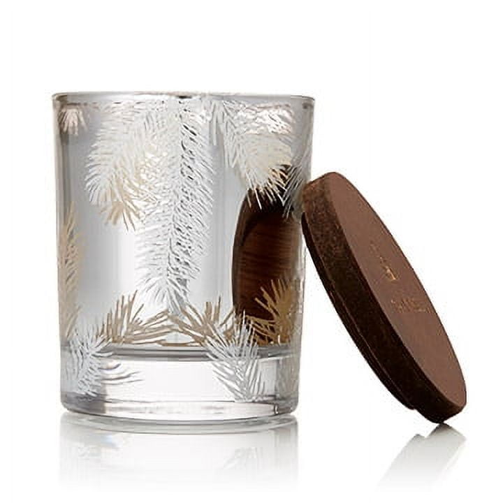 Frasier Fir Candles 6.5oz Glass w Pine Needle Design - Digs N Gifts