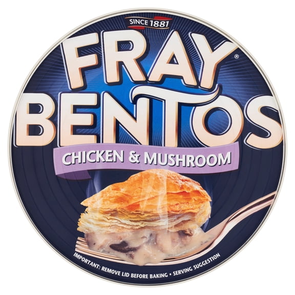 FRAY BENTOS Chicken & Mushroom Pie 425g, Imported from Britain