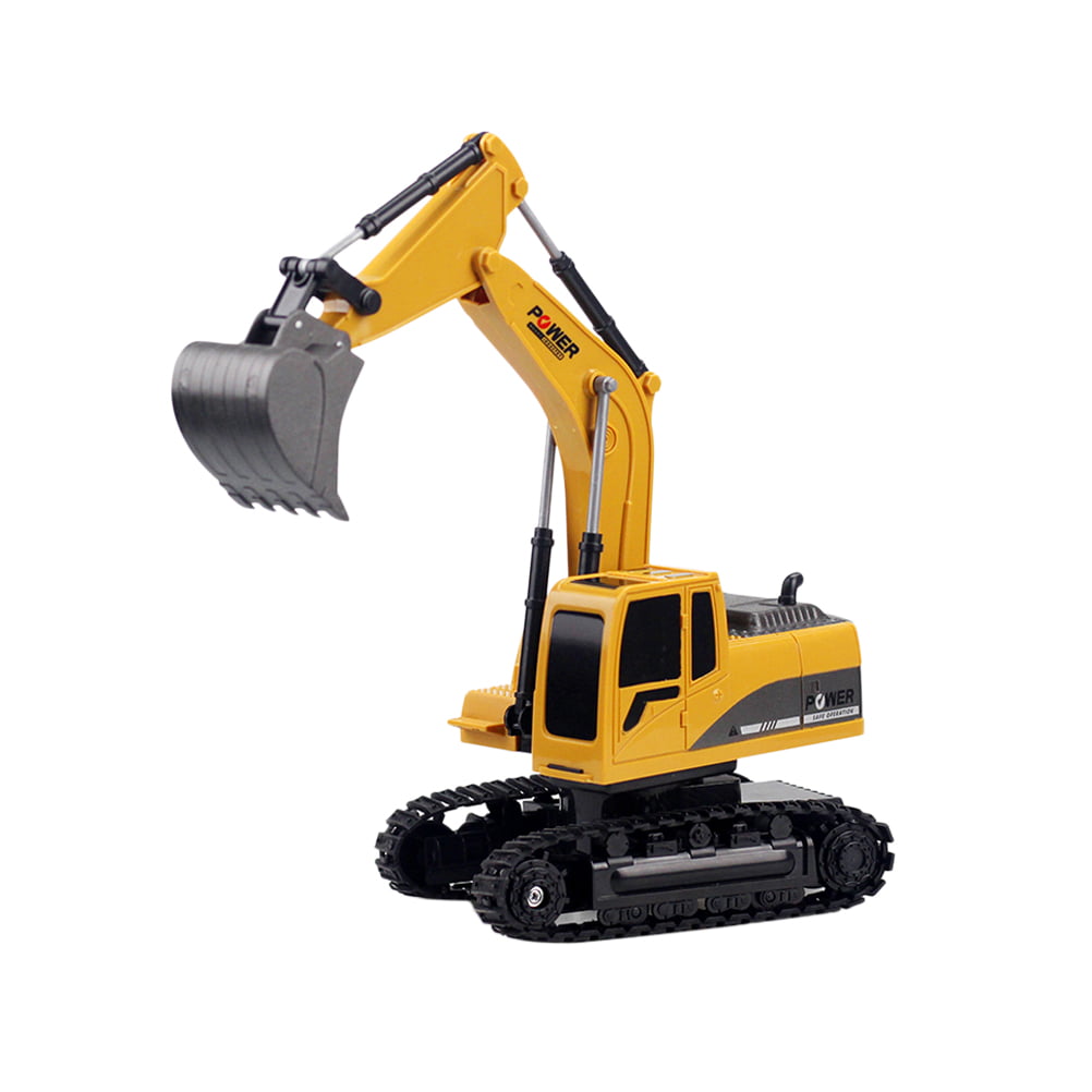 FRCOLOR 1:24 6 Channels Wireless Electric Excavator Construction ...