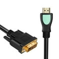 thumbnail image 1 of FRCOLOR 1.5m Ultra-fine Line to DVI DVI to Full High Definition High Cable Cable (Black), 1 of 8
