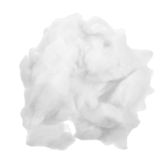 FRCOLOR 1 Pack Polyester Fiber Fill For Cushions Soft Stuffing Material For Plush Toys Pillows Diy Projects White Cotton Stuffing For Crafts