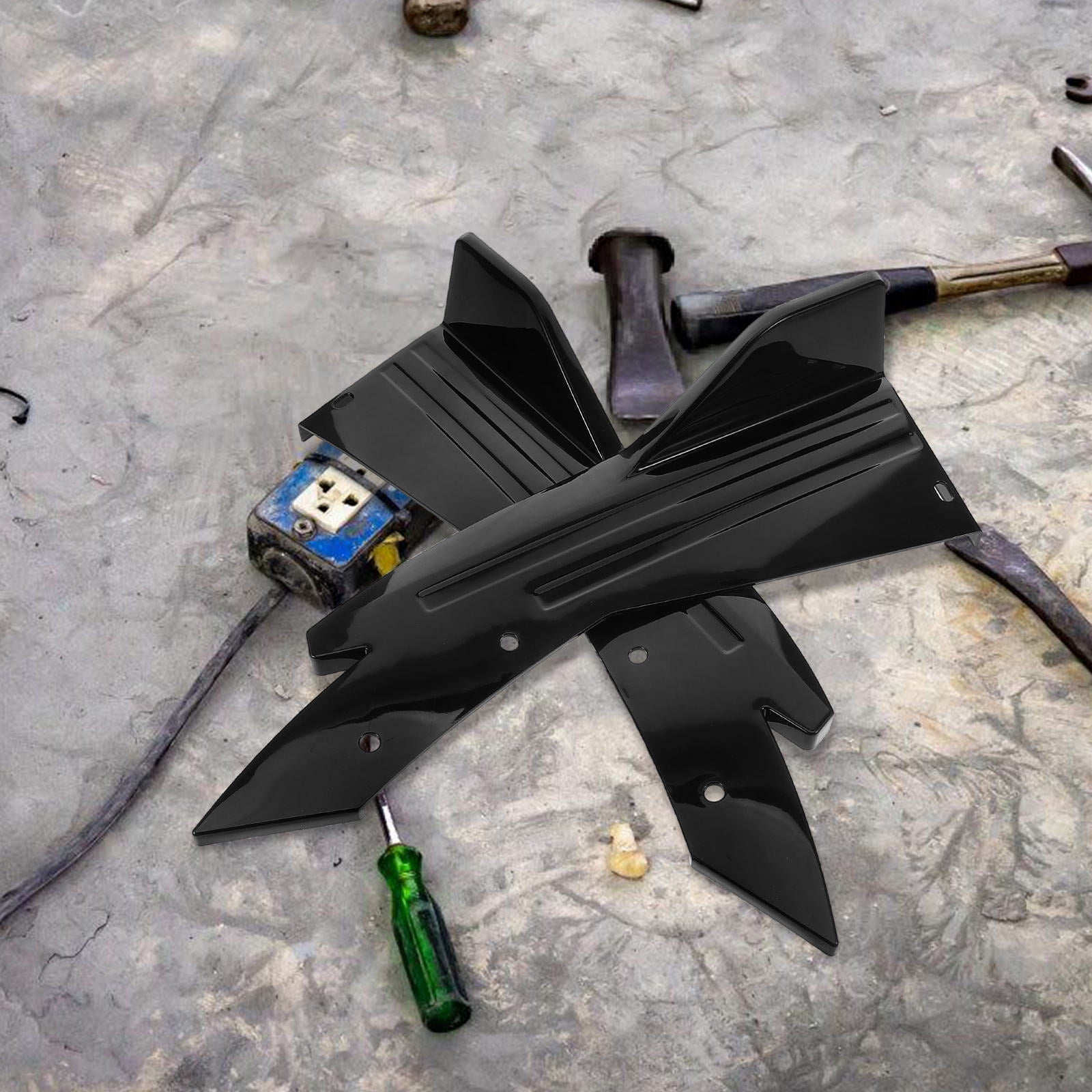 FRCOLOR 1 Pair Rear Bumper Spoiler Rear Diffuser Car Modification ...