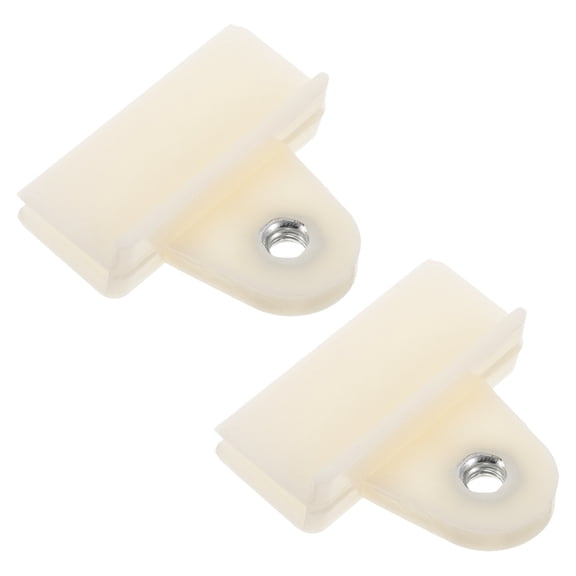 FRCOLOR 1 Pair Window Door Glass Channel Retainer Clip Glass Regulator Holder Sash Clip Universal for Car Truck Beige