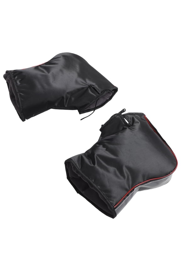 1 Pair Windproof Reflective Handlebar Gloves Winter Motorcycle Handlebar Gloves Thermal Handlebar Gloves Anti-Slip Gloves for ATV Snowmobile and Electric Bike Riding