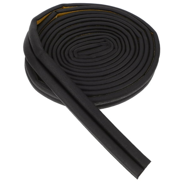 FRCOLOR 1 Roll D Shaped Weather Stripping Door Seal Soundproofing Insulation Strip Door Sealers Self-Adhesive Seals For Door Frame Window Gap