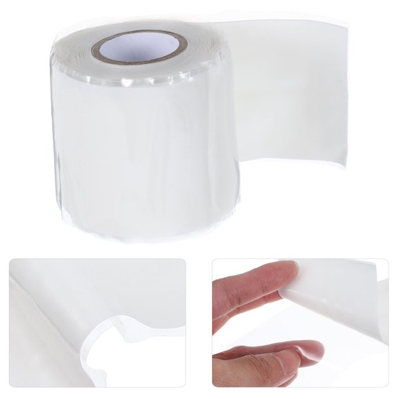 FRCOLOR 1 Roll Electrical Insulation Tape High-Temperature Silicone Rubber Tape for Emergency Radiator Hose Repair Water Leak Sealing (3 Meter)