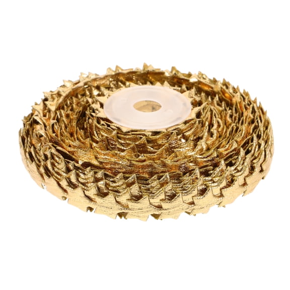 TAILTOSS Golden Polyester Star Ribbon Trim for Crafting Cake Wrapping and Party Decor
