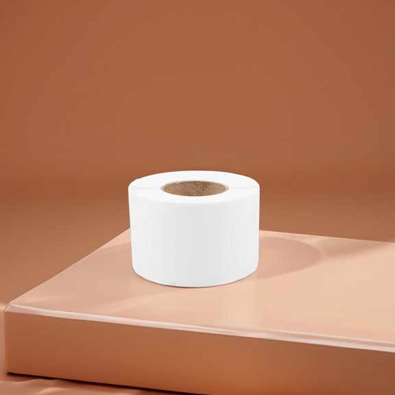 1 Roll Thermal Sticker Labels Paper Rolls Blank Self Adhesive Classifying Labels