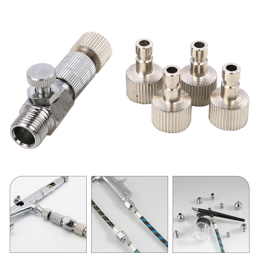 FRCOLOR 1 Set Airbrush Adapter Kit Air Compressor Fittings Airbrush ...