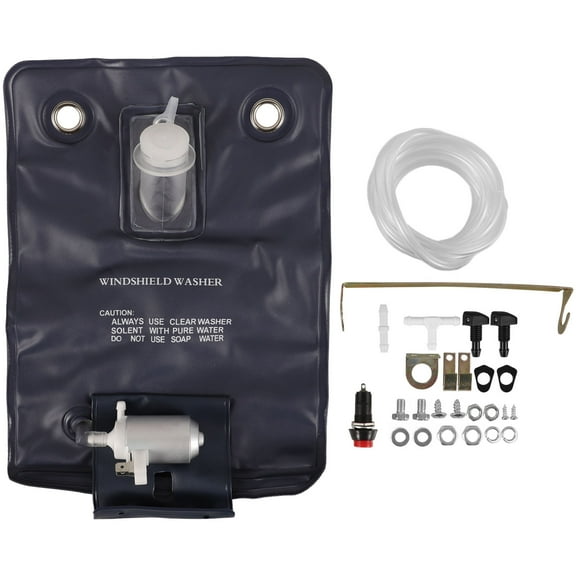 FRCOLOR 1 Set Automotive Windshield Washer Pump Hose Kit Car Windshield Washer Pump Kit