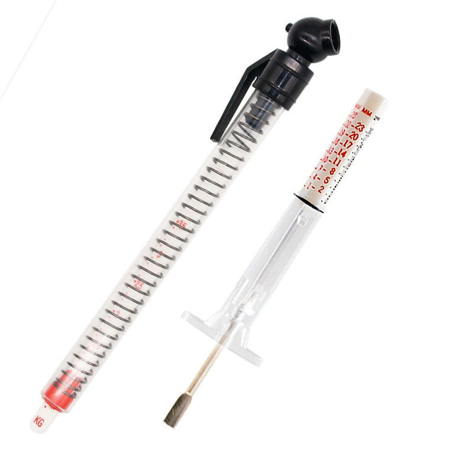 FRCOLOR 1 Set Car Tyre Tread Depth Gauge Tire Gauge Depth Tool Car