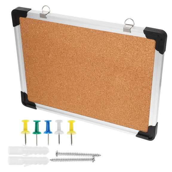 FRCOLOR 1 Set Cork Board Notice Board Bulletin Board Message Board for Display with Pushpins