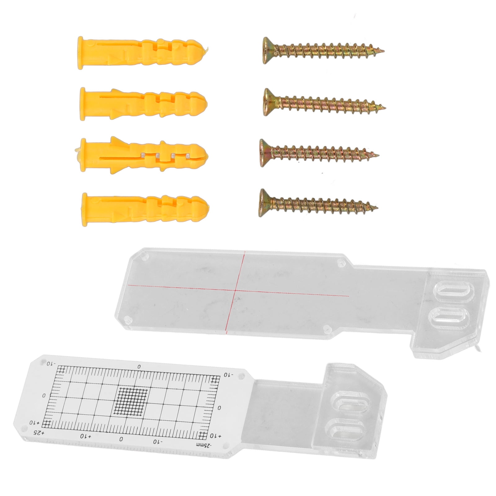 Yellow Acrylic Crack Ruler for Measuring with High Precision and ...