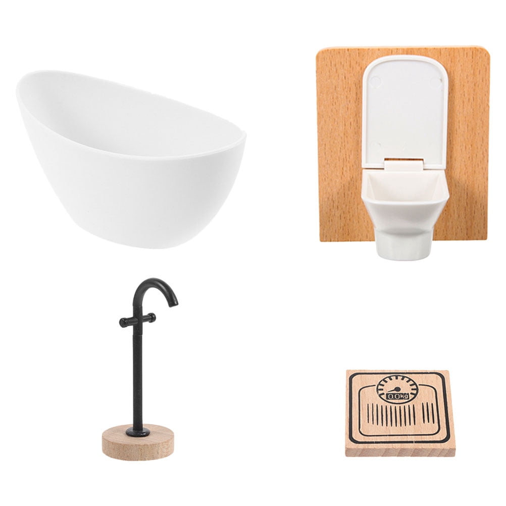 Dollhouse Bathroom Set