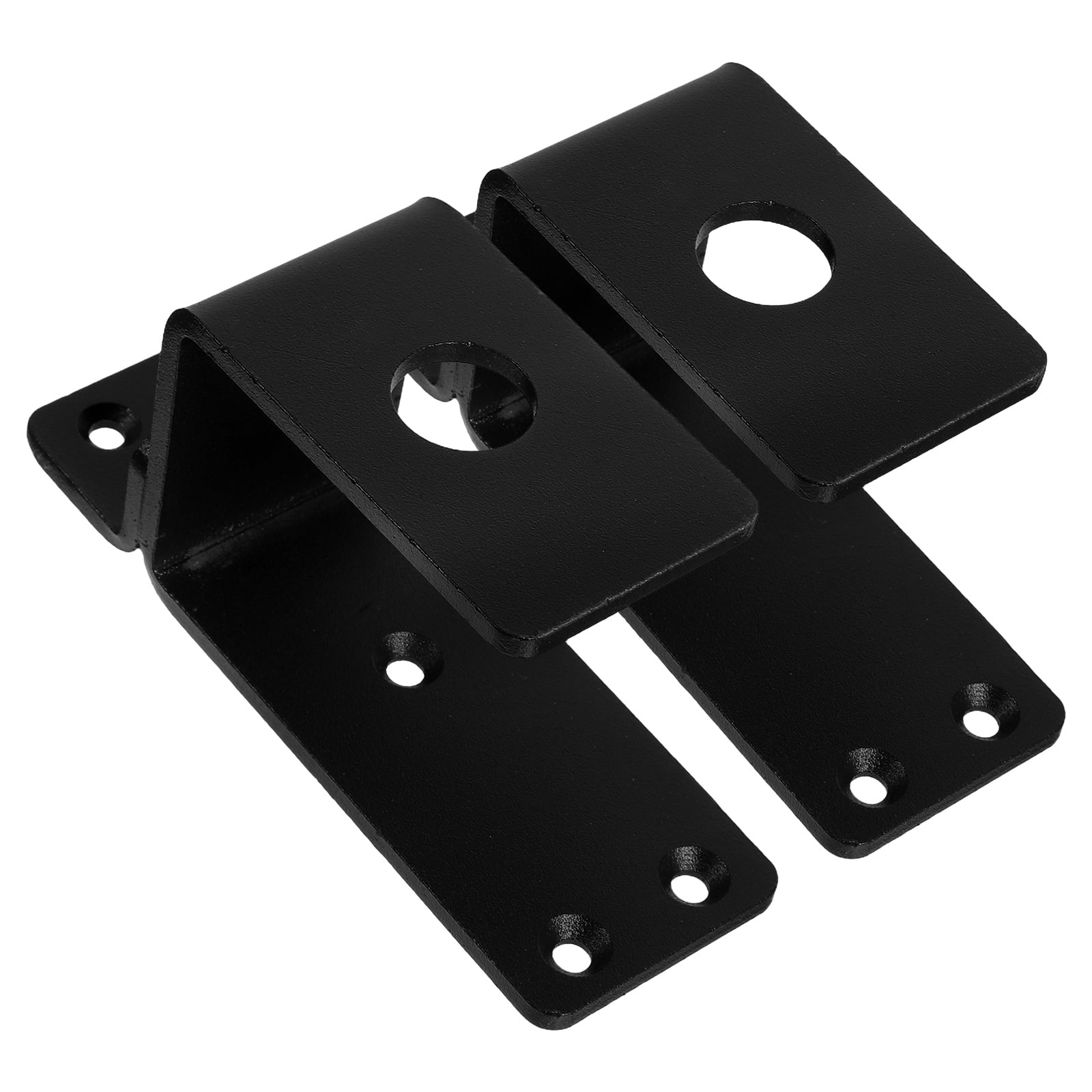 FRCOLOR 1 Set Door   Bar Holder Brackets For Home And   Heavy Duty Metal U Shaped Bracket For Door Brace And