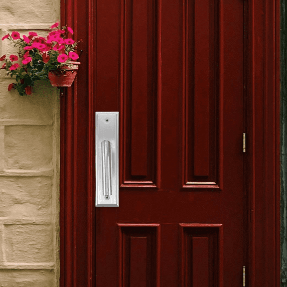 FRCOLOR Stainless Steel Door Handle Lock Set with Keys for Easy Installation and Silent Operation Multi 1 Set