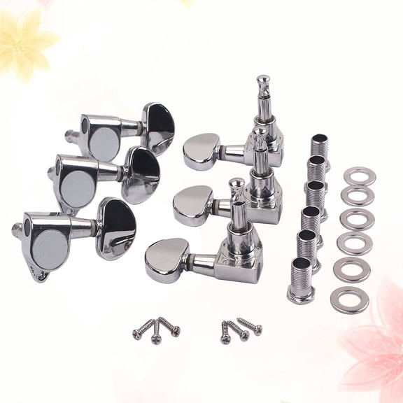 LABSERRON Guitar Tuning Buttons Metal 1Set 1.7In For Guitarists
