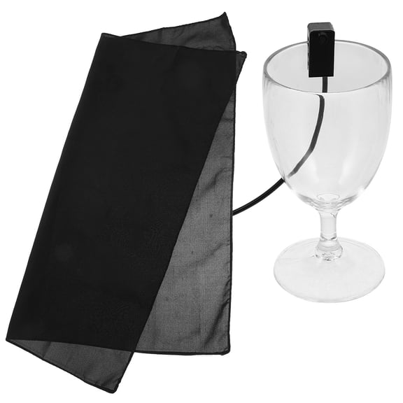 KAKOWELY Floating Illusion Goblet Shape Transparent 1 Set