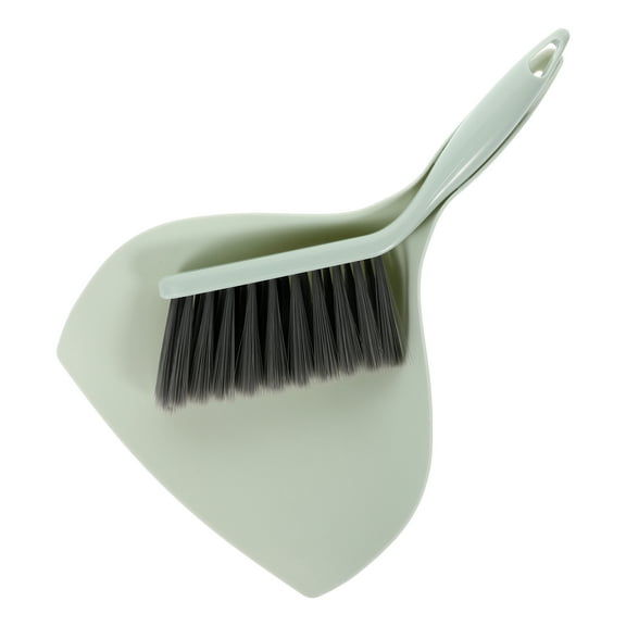FRCOLOR 1 Set Mini Handheld Broom and Dustpan for Office Home Tabletop Keyboard