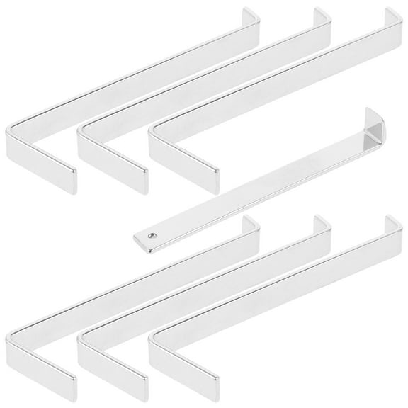 FRCOLOR 1 Set No Drilling Stainless Steel Hook Wall Mounting Hooks for Fiber Cement Board Siding