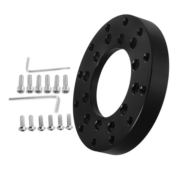 FRCOLOR 1 Set Steering Wheel Adapter Plate 70MM Compatible for Logitech G920 for Racing Game Enthusiasts Realism Control Easy Installation
