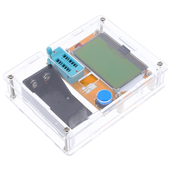 FRCOLOR 1 Set Tester Graphical Tester for Capacitor Inductor Resistor Testing High Precision Electronic Component Tester with LCD Display