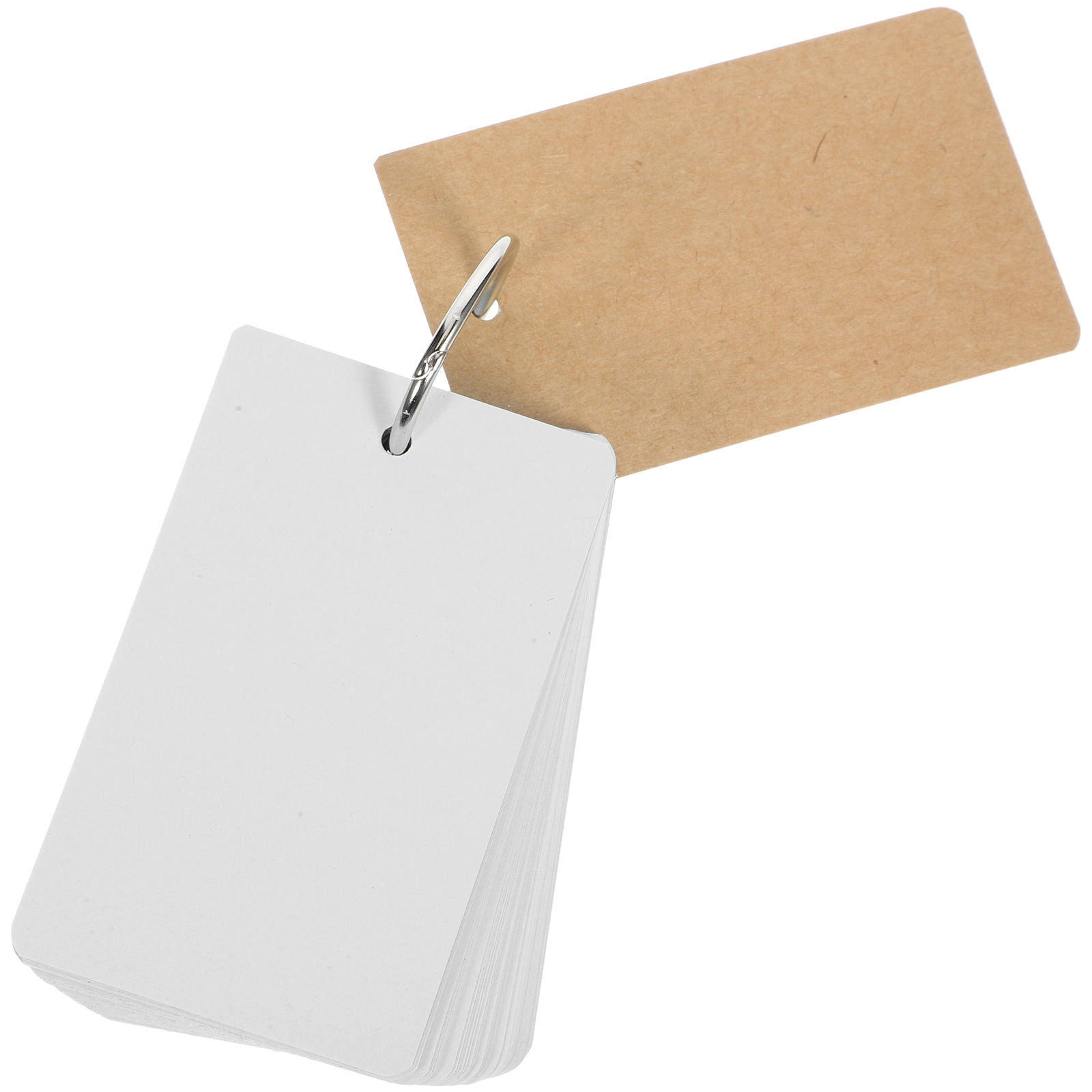 Small Note Card FRCOLOR 1 Set of Blank Paper Cards Studying Flash Cards Small Note ...