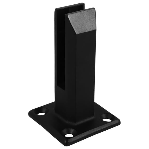 FRCOLOR 1 Set of Glass Railing Clamp Stainless Steel Glass Railing Holder Glass Stabilizer Mounting Bracket