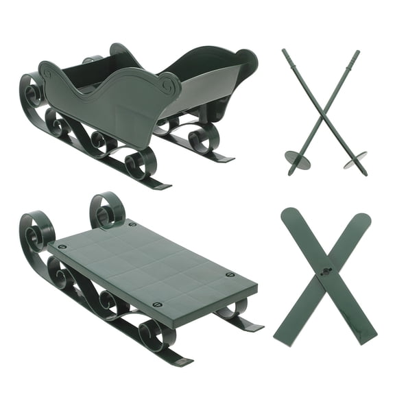 FRCOLOR 1 Set skiing hanging decoration Plastic Miniature Skiing Board for Parties