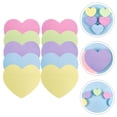 thumbnail image 1 of FRCOLOR 10 Books Notepad Heart Shaped Memo Pads Office, 1 of 8