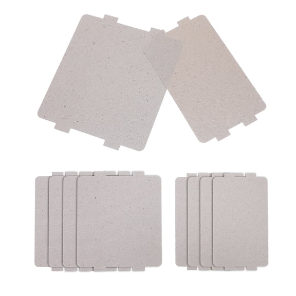 KAKOWELY Microwave Pack for Office Mica Plate Resin 10Pcs Universal Fit Kitchen Use