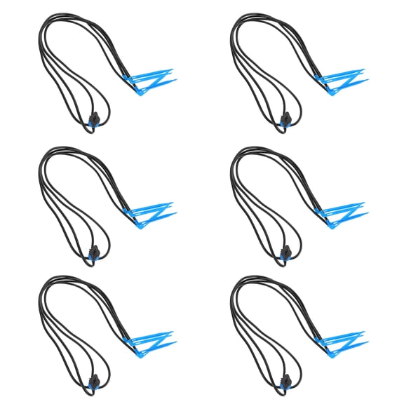 FRCOLOR  10 Pcs Kits 4-head Water Current Irrigation Stable Drip Plants Blue