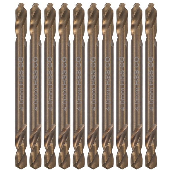 FRCOLOR 10Pcs Precision Angled Inserts Drill Bit Set for Plastic Stainless Steel Home Users Accurate Positioning