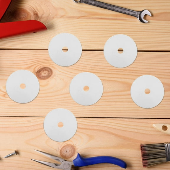 FRCOLOR 10 Pcs Lighting Accessories 6.00X6.00X0.10CM White