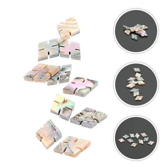 FRCOLOR 10 Pcs Shape Stickers Guitar Markers Fretboard