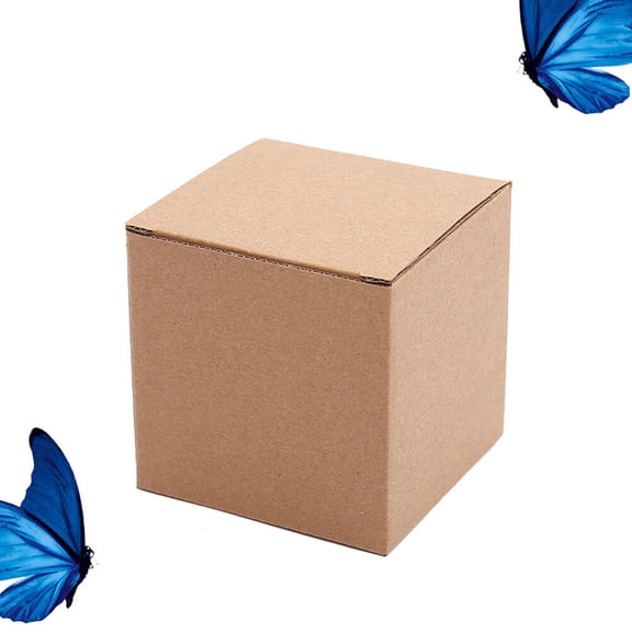 FRCOLOR 10 Pcs Shipping Boxes Medium Small Kraft Paper Embellishing Gift