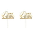 thumbnail image 1 of FRCOLOR  10 Pcs Theme Supplies Birthday Cake Flags Multi-tiered Decoration, 1 of 8