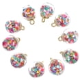 thumbnail image 1 of FRCOLOR 10 Pcs Trendy Charms Jewelry DIY Earring Earring Charms 2X1.5CM, 1 of 8