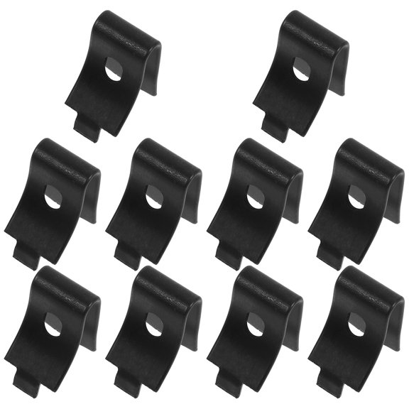 FRCOLOR  10 Pcs Universal Garage Shelving Stainless Steel Partition Bracket