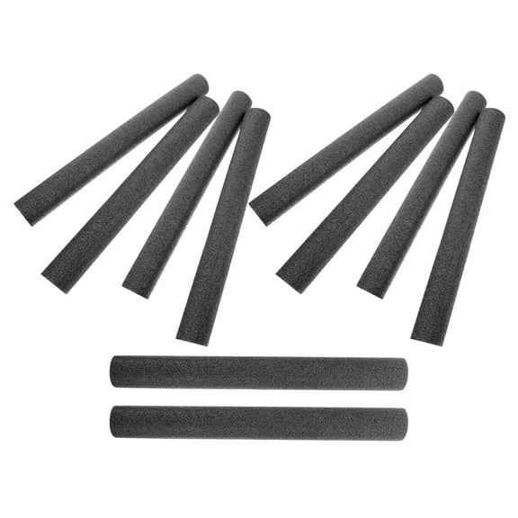 FRCOLOR  10 Pcs Water Pipe Insulation Tubing Protective Sleeve for Pipes Spray Pipelines Large Child Black