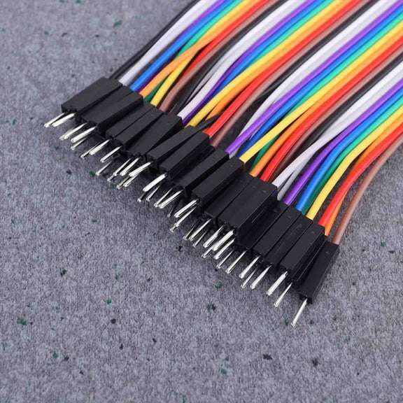 FRCOLOR 10 Pcs Wire Line Separable Cables 10X0.2X0.2cm Colorful