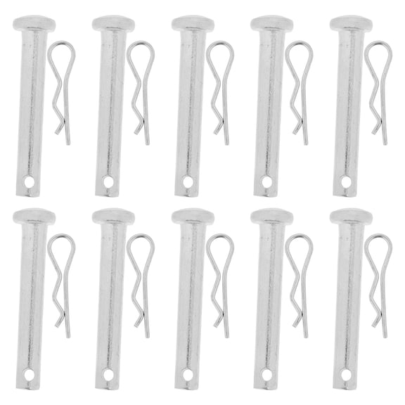 KAKOWELY Dowel Pegs Metal 10 Sets 1.6x0.5x0.4in