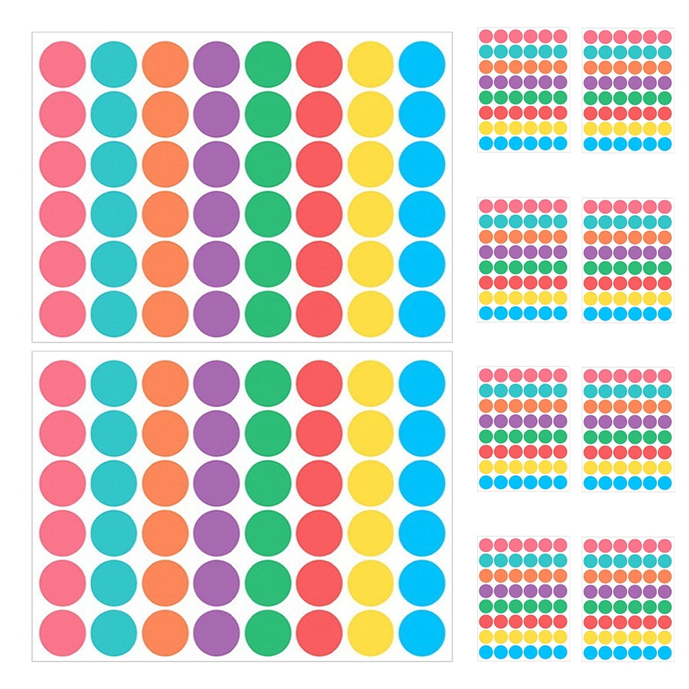 FRCOLOR 10 Sheets Multi-Use Label Stickers Self-Adhesive Printable Sticker Label Stickers Blank ...
